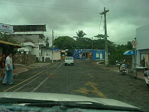 Headed through Puerto Ayora, on our way to the Charles Darwin Research Station in the Galapagos Islands.